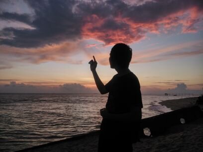 Only from the heart can you touch the sky