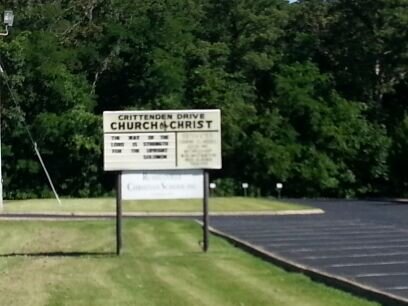 Official Twitter account of the Crittenden Drive Church of Christ.