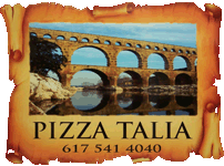 Serving pizza, calzones, wraps/sandwiches, salads, pasta, frozen yogurt & more in Boston's South End. Check out our daily specials.  Call 617 541-4040 to order.