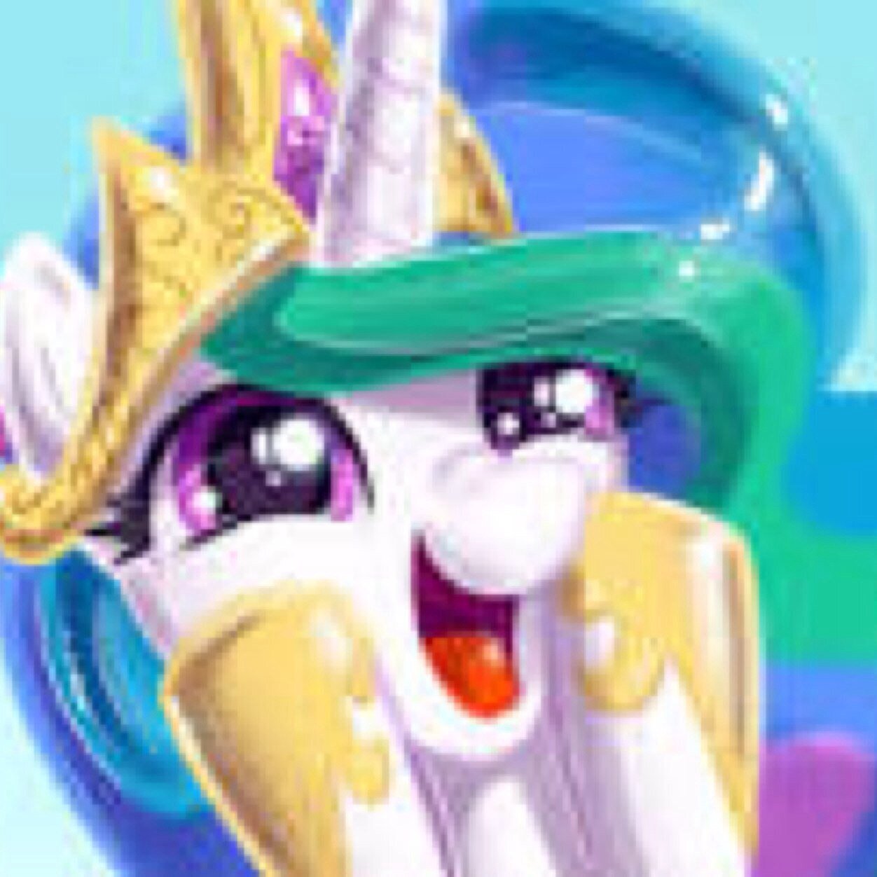 Hello im celestia and i live in equestria with my sister @mlp_magicaluna #mom: @galaxia_mlp #taken: @princesolaris20