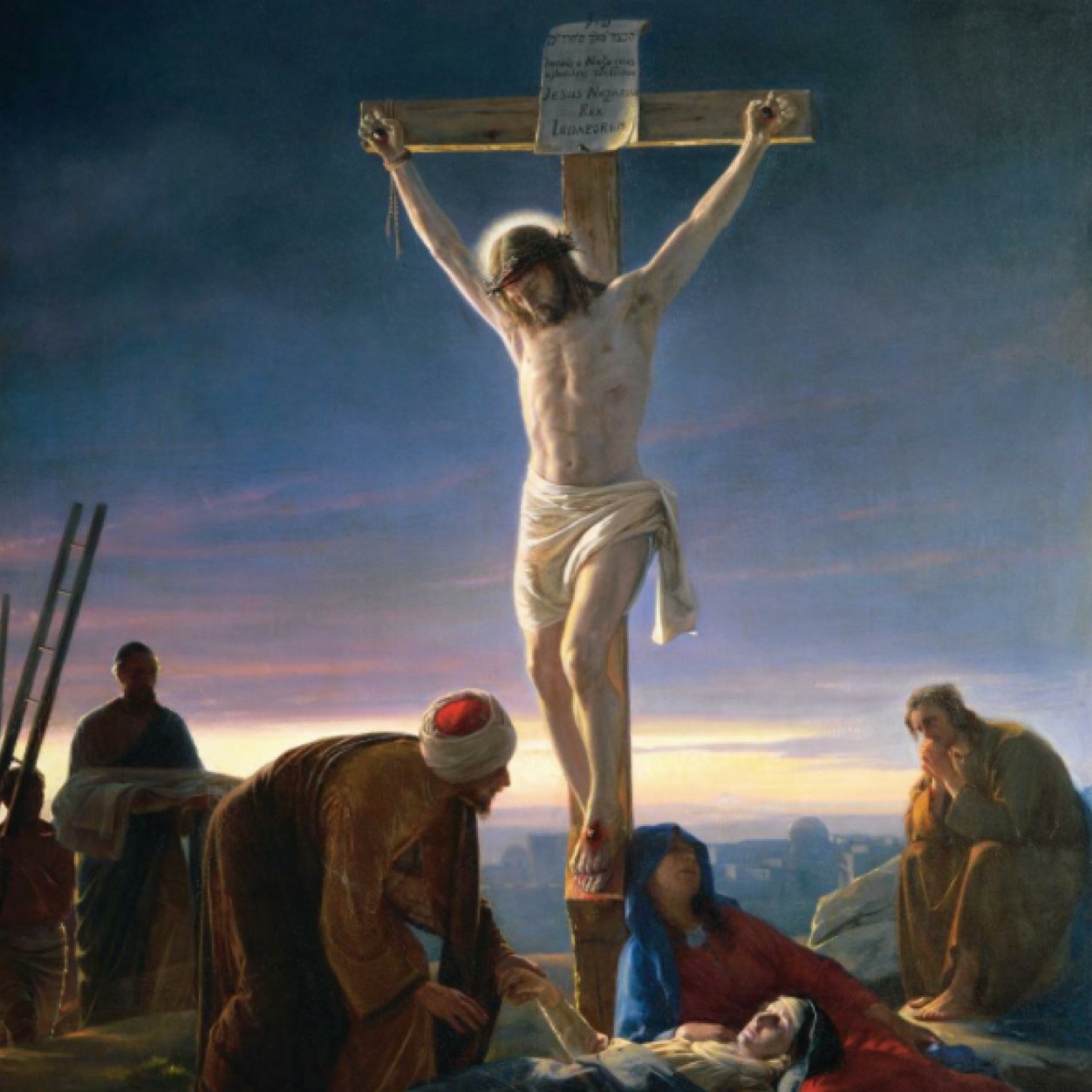 Into your hands, I commit my spirit. Just trying to spread the message of Jesus Christ our savior. A man of god.