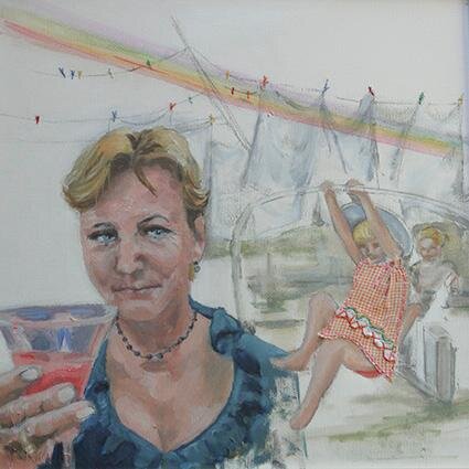 Dr Mary van den Berk brings a unique cross-disciplinary combination of skills to create mixed media artworks with individuals and/or community groups.