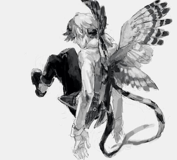 《 Luka is a man from young age, ever since he was a child he had wings. A mutant, that's what he is. 》【 Ｉ ｊｕｓｔ ｗａｎｔ ｔｏ ｂｅ ｈｕｍａｎ. 】