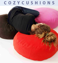 Cozy Cushions: Sitz- und Bodenkissen von Cozydunes: Baumwollbezuege mit Nanosphere® Technologie. Individuelle Gestaltung mit dem Cozy Designer