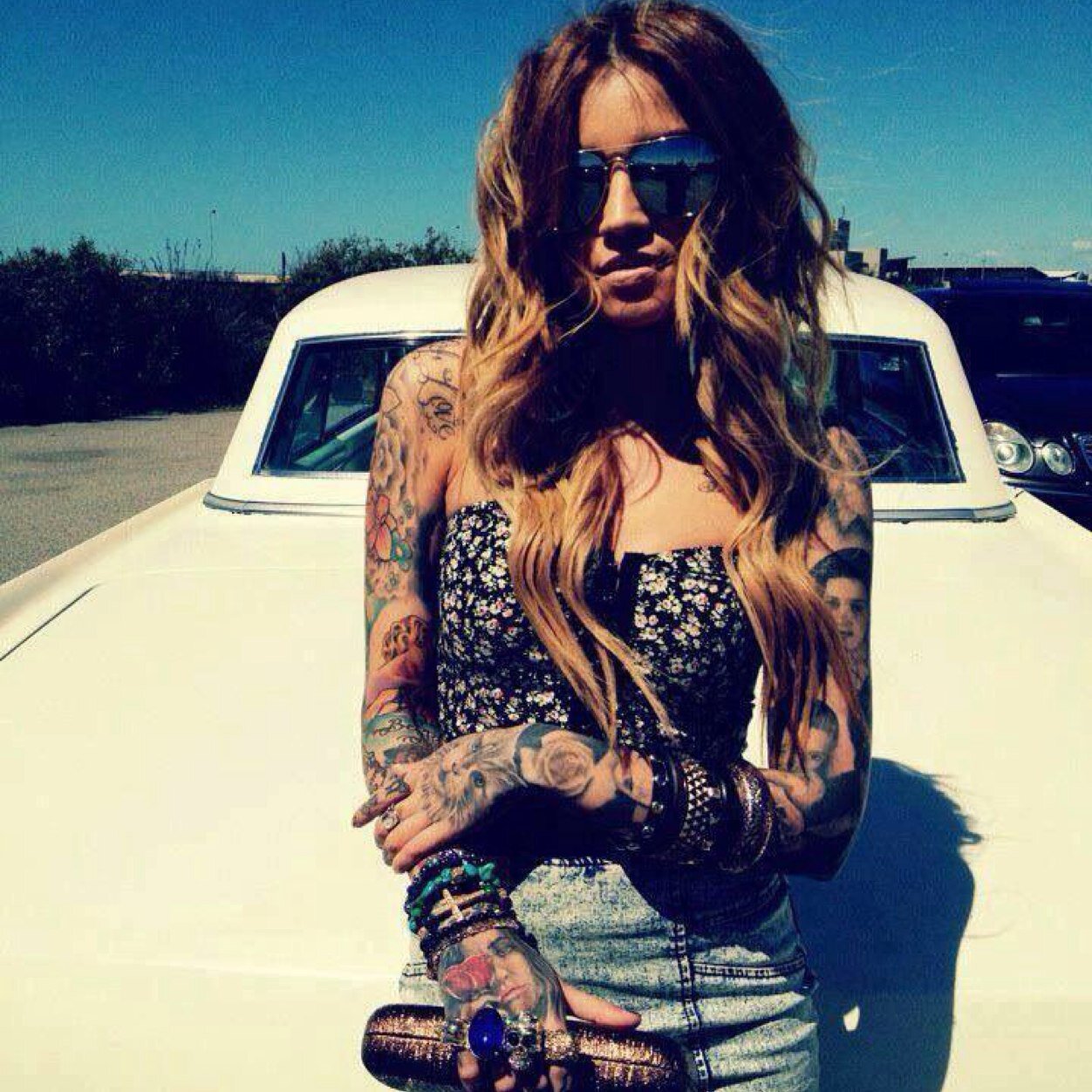 Tattooed women..