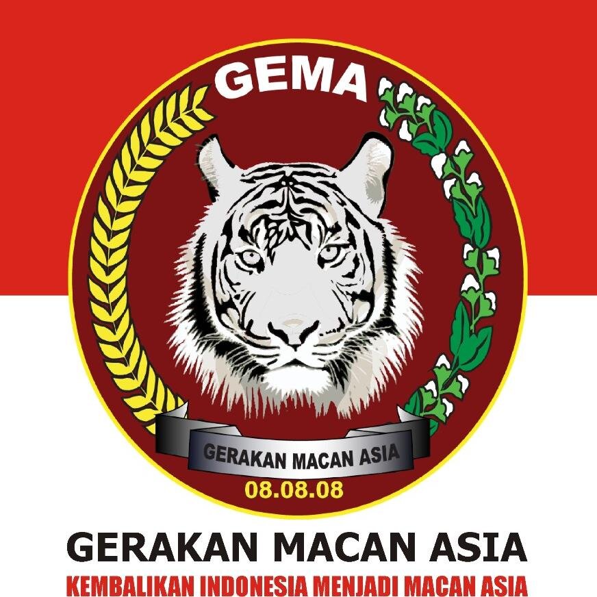 BERSAMA GERAKAN MACAN ASIA (GEMA) MARI PARA PEMUDA INDONESIA KEMBALIKAN INDONESIA MENJADI MACAN ASIA