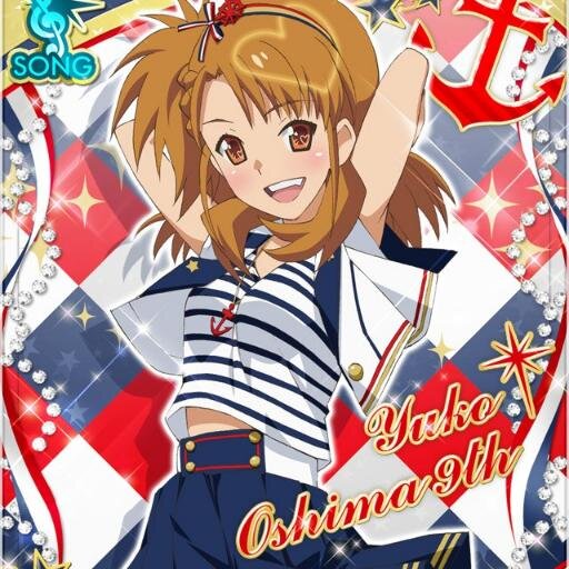 Yuko Oshima the 9th [Hikari Kirishima] here~!! AKB0048- let's sing and spread our love!! v)9