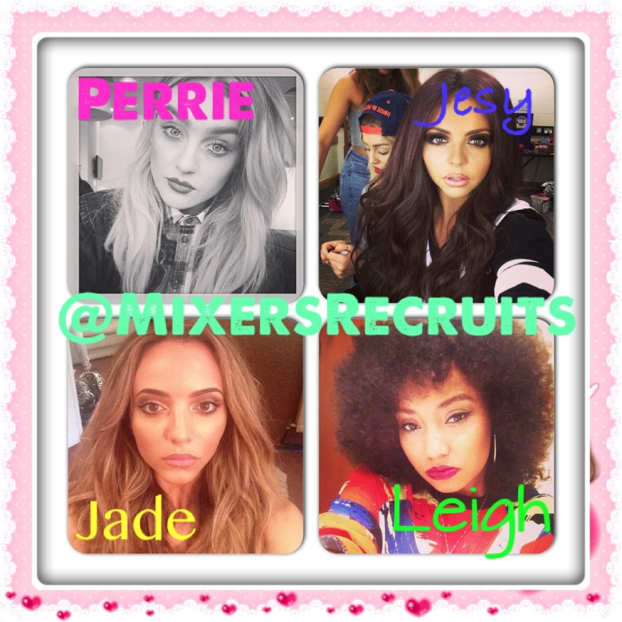 Supporting 4 amazing, beautiful, and talented girls named Little Mix! 'Salute' out now, 'Salute' video out now, Salute - EP out now! Alexis, Katie and Camryn!