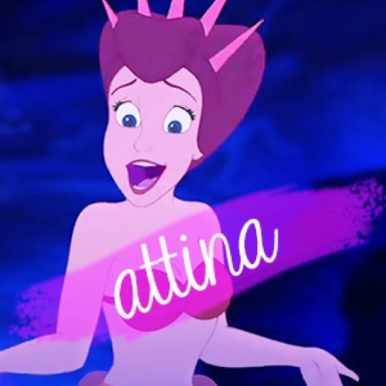 Princess Attina of Atlantica. Heir to the throne, repectful and kind