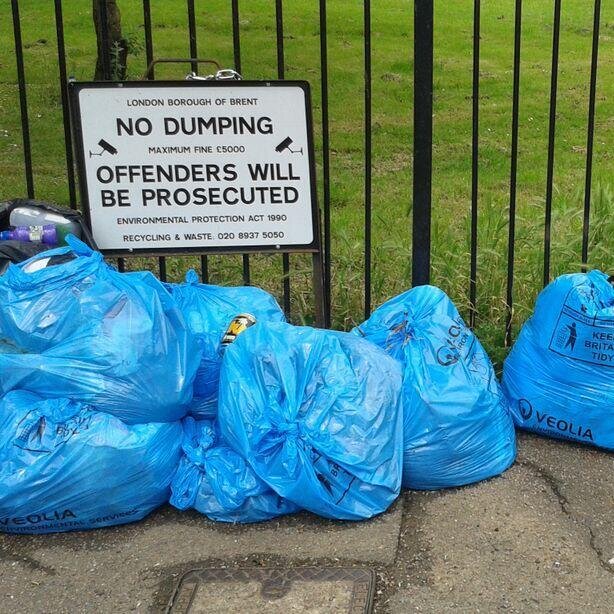 This is for all who demand that @Brent_Council enforces fly-tipping as much as parking. 
No C-Tax payer should live in a land of waste. 
Get value for money!