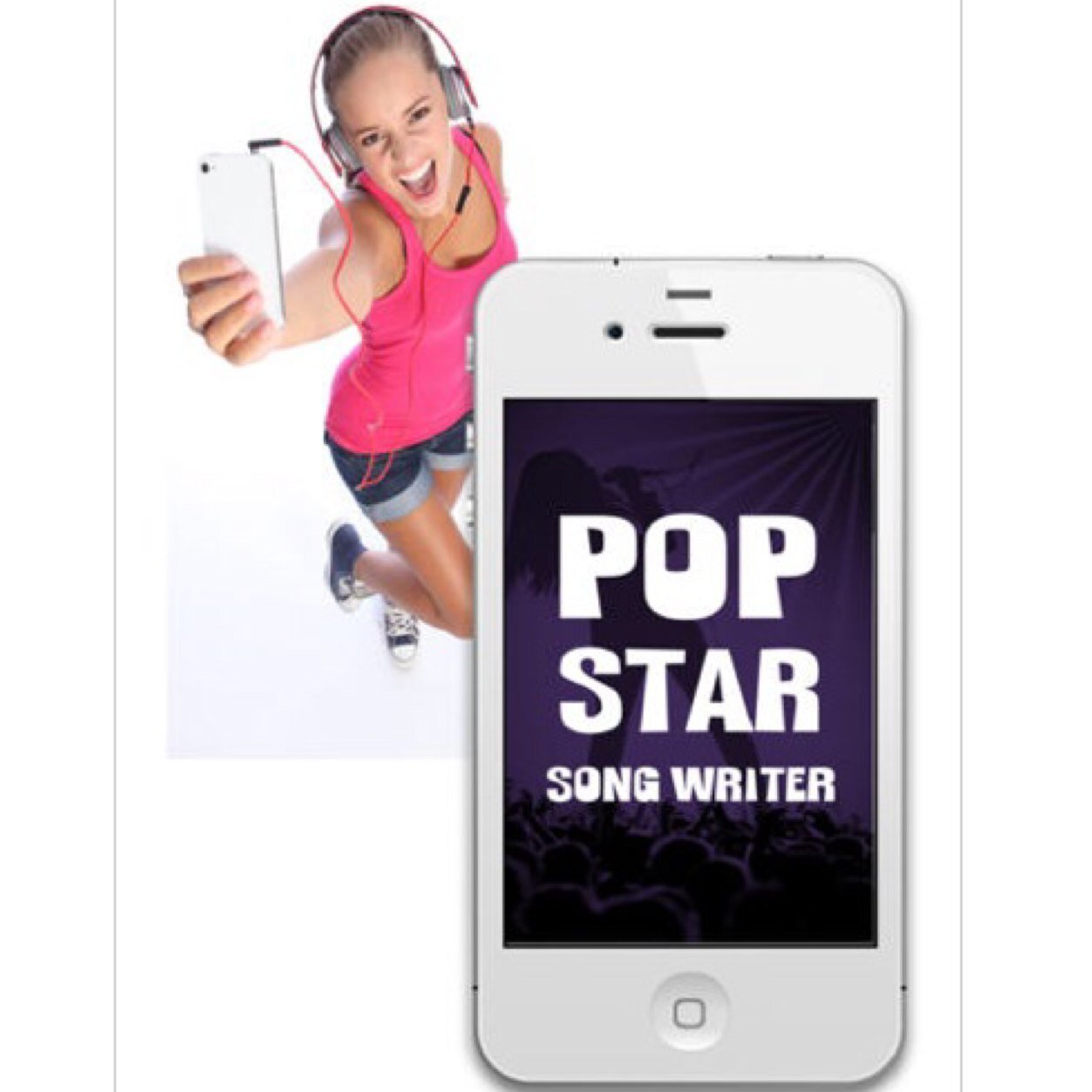 PopStarSongApp's profile picture. Got a great singing voice? Want to be a Pop Star? Now you can! Download 'Pop Star Song Writer' from iTunes Appstore.