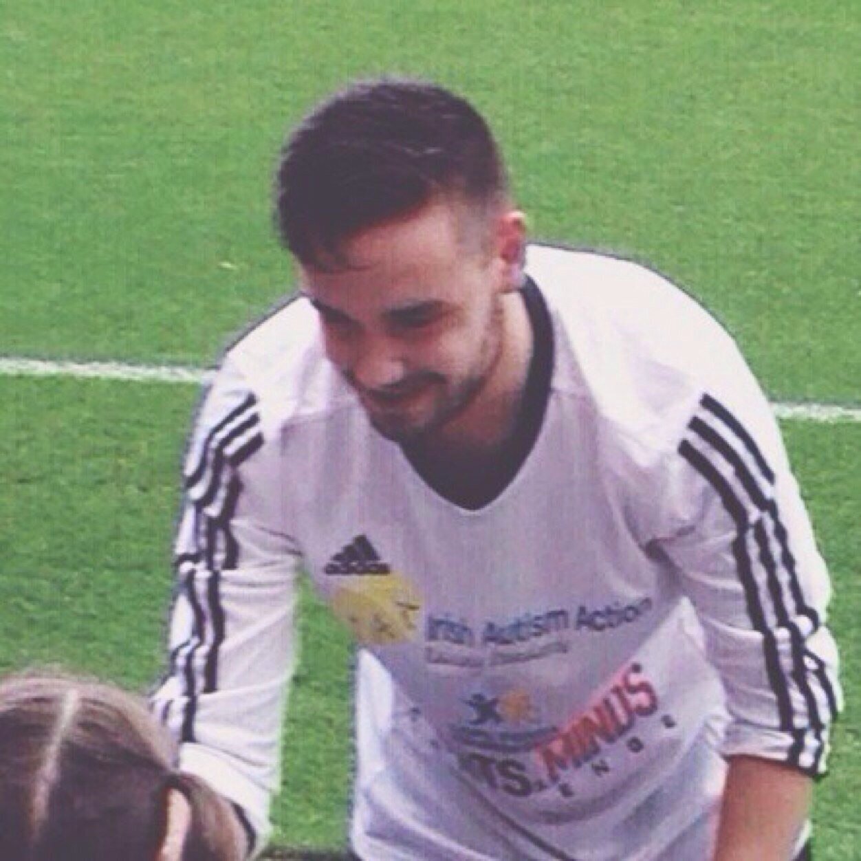 crinkly eyes