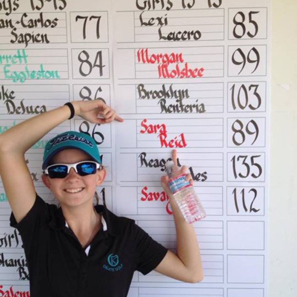I aim to be a future LPGA player