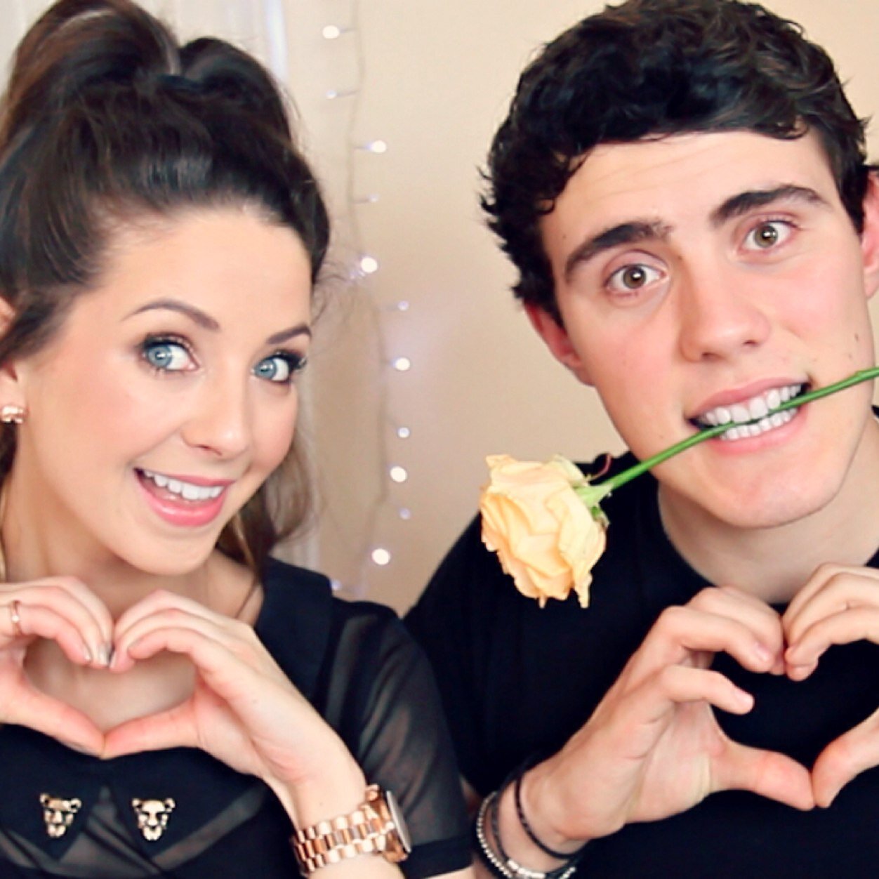 Spend alot of time watching youtubers❤️
Zalfie