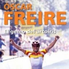 OscarFreireBio's profile picture. Libro biográfico de Óscar Freire. Su carrera ciclista vista por él y por quienes mejor le conocen. A la venta desde 15/4/2013. Autor @jmuraday. Titano Ediciones
