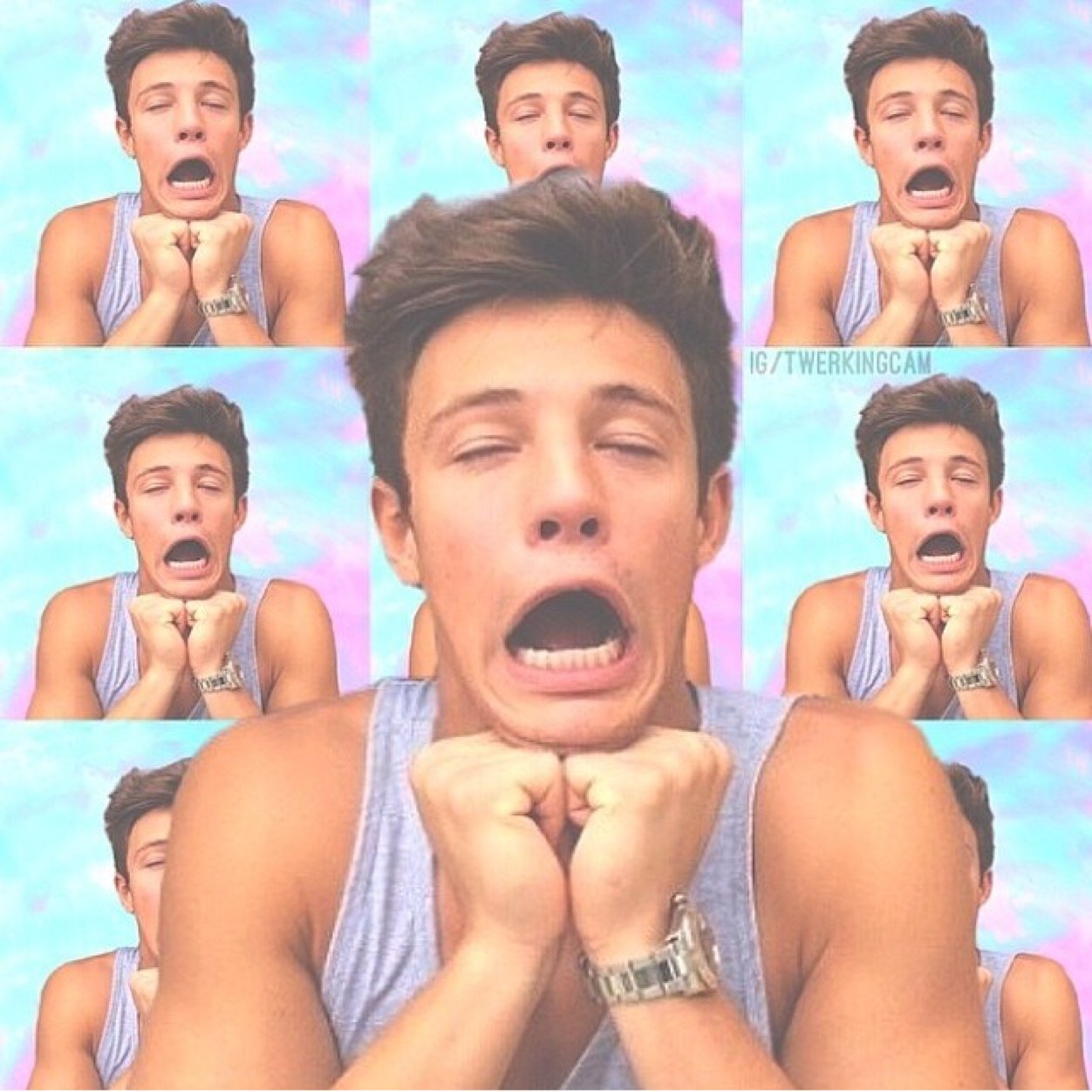 My fandom dosent have a name but i love guys who make vine videos.♡