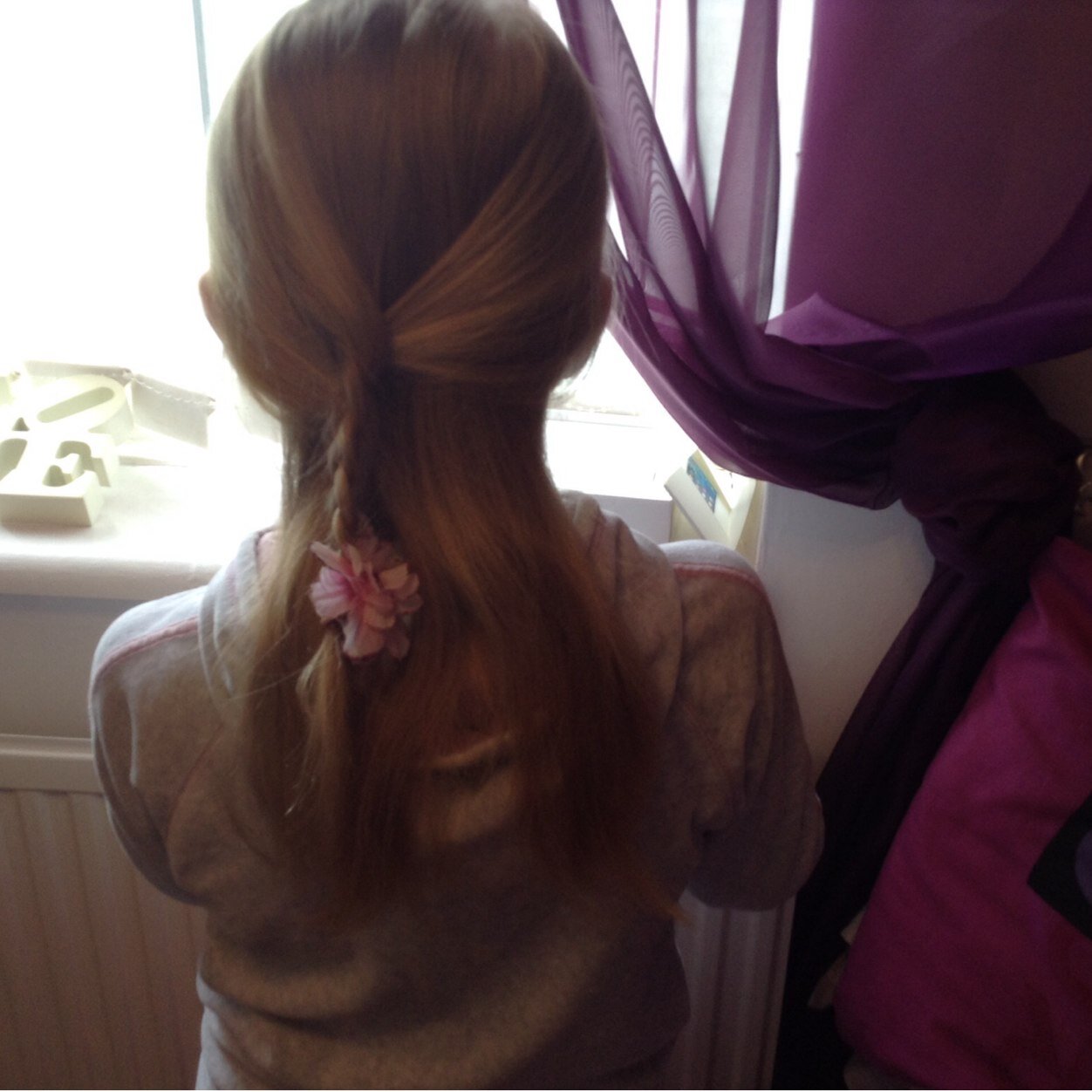 I love doing peoples hair specially my cousins