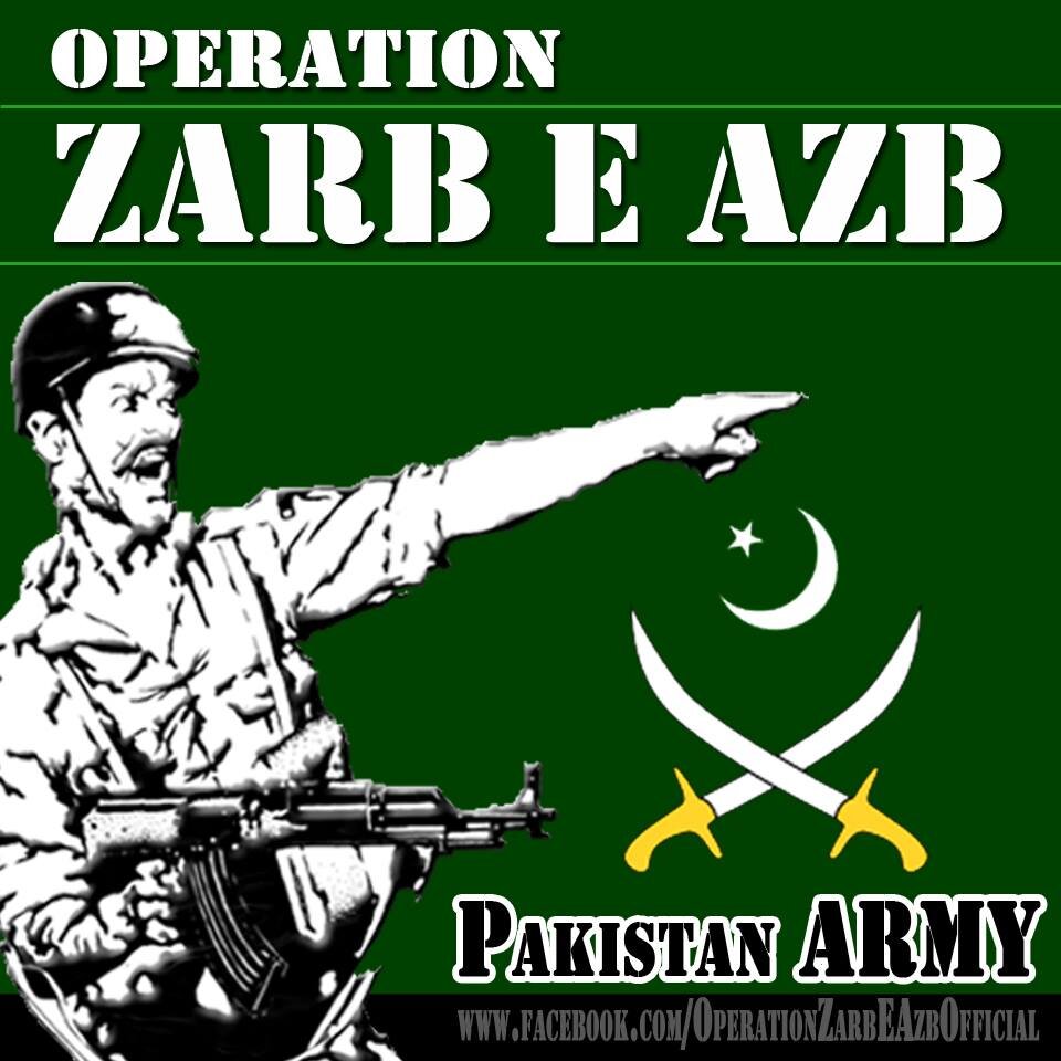 Welcome to the Twitter Account of Operation  Zarb E Azb . Follow us here & on Face Book for frequent updates on Operation Zarb E Azab in North Waziristan