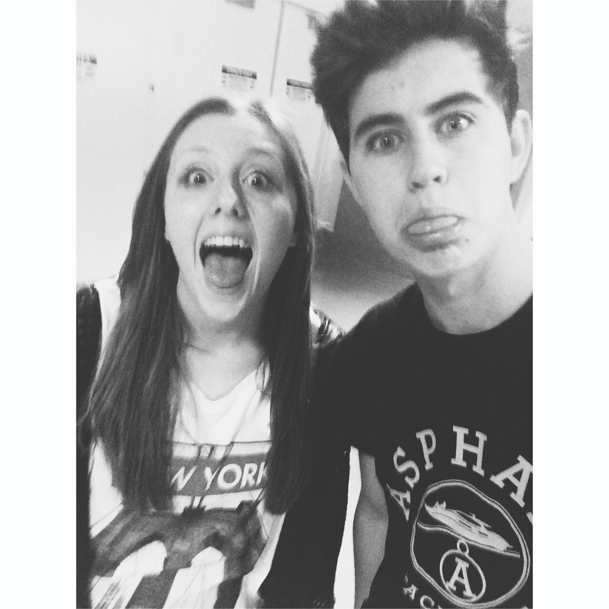 one time aaron never followed me☻