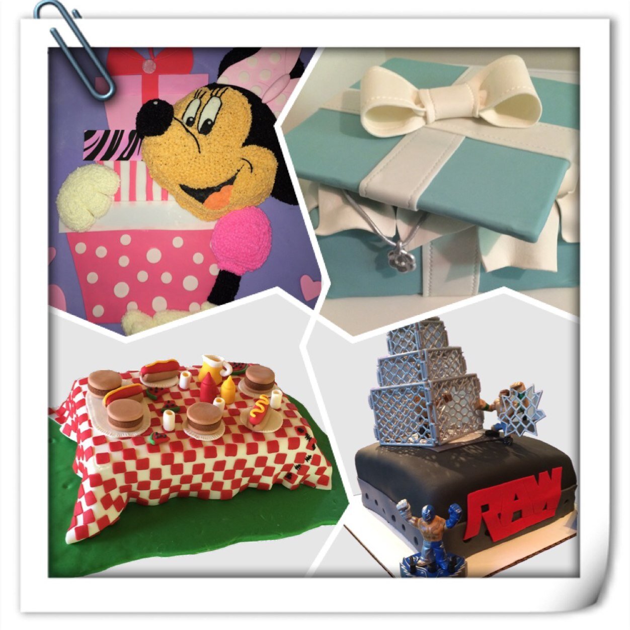 Mimis' Tummy Teasers provides custom made decorative cakes that make you smile. If you are looking for a standard sheet cake, you are in the wrong place.