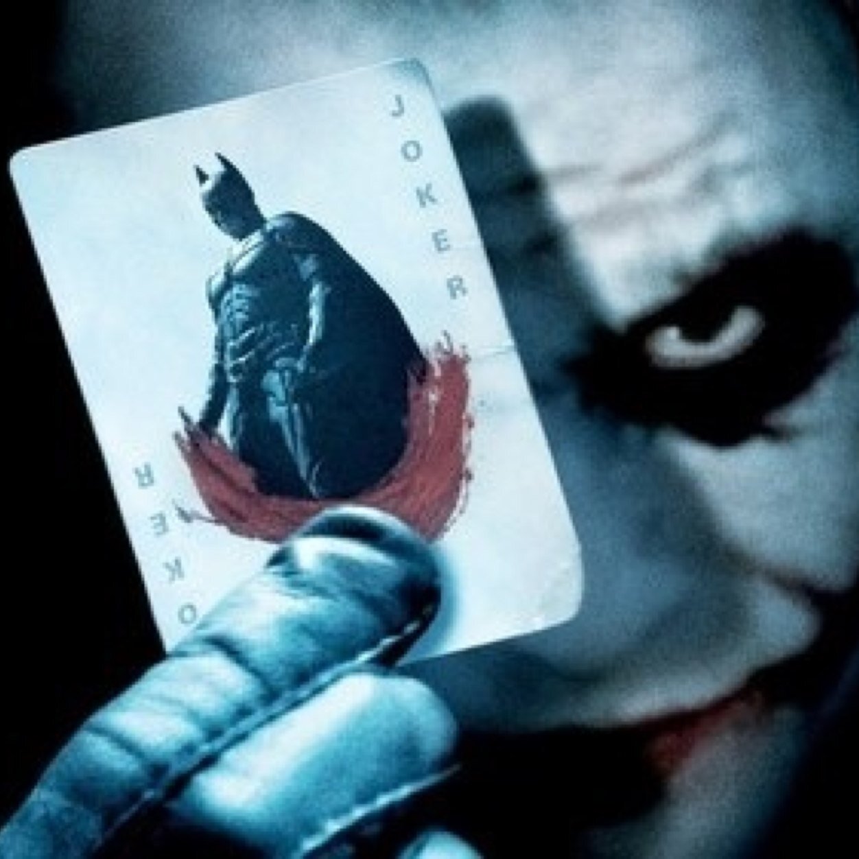 Introduce a little anarchy, you upset the established order and everything becomes chaos.I am agent of chaos. [FAKE/Not dc]