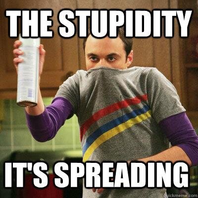 Waiting for natural selection to work faster. I dont think your a whore but you are wearing a whores costume. Not a government surveillance program.