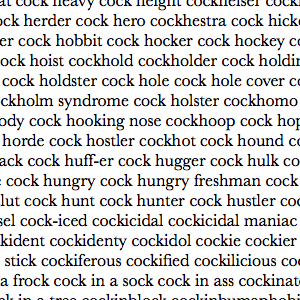 From assface to zipless fuck, tweeting every word in @urbandictionary. Task may never complete