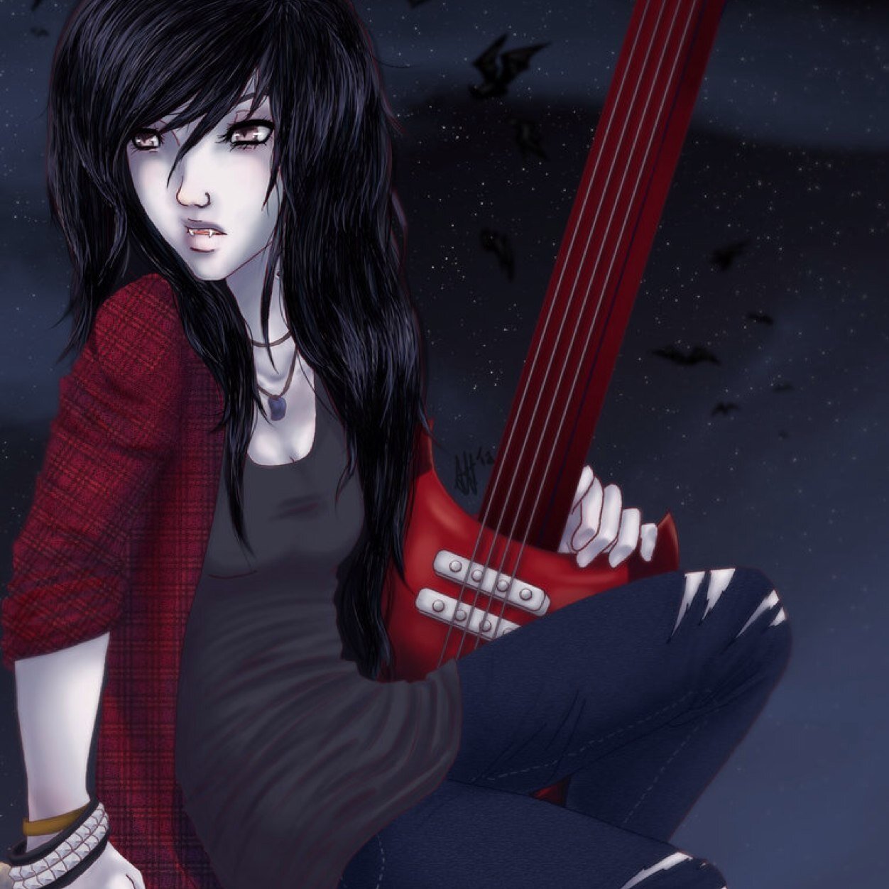Marceline the Vampire Queen || Rocker Chick || #RP ||