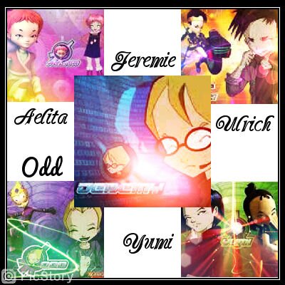 Jeremie Belpois|Aelita Schaeffer|Ulrich Stern|Yumi Ishiyama|Odd Della Robbia|William Dunbar|♥CLvers|*FR*|Animation film from france|