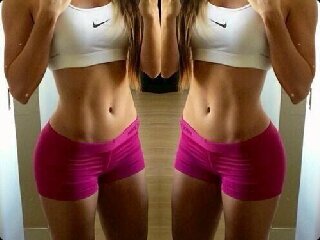 We can do this . . Eat healthy & practise hard,and get the body we always dreamed about ♡
