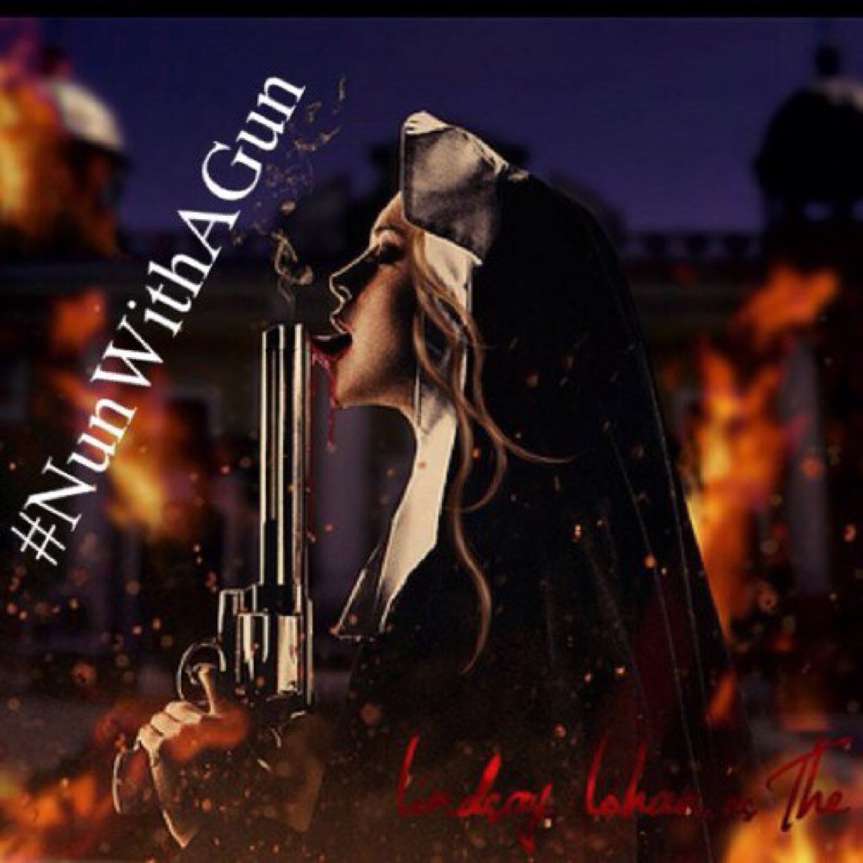 NunWithAMagnum's profile picture. In the name of my father [Shoots Gun] I forgot the rest. I'm the sister your mister warned you about! #NunWithAGun ||RP||18+||#Machete||Crack?||