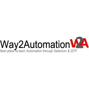 Way2Automation (W2A) provides automation training and careers through Selenium and QTP, for fresh graduates and professionals. http://t.co/eGcCp1kvJ8