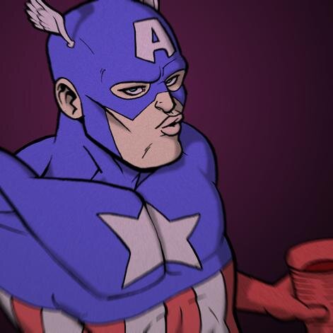 Steve Rogers pissing off the avengers with my incessant snapchats