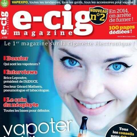 Le premier magazine sur la cigarette électronique