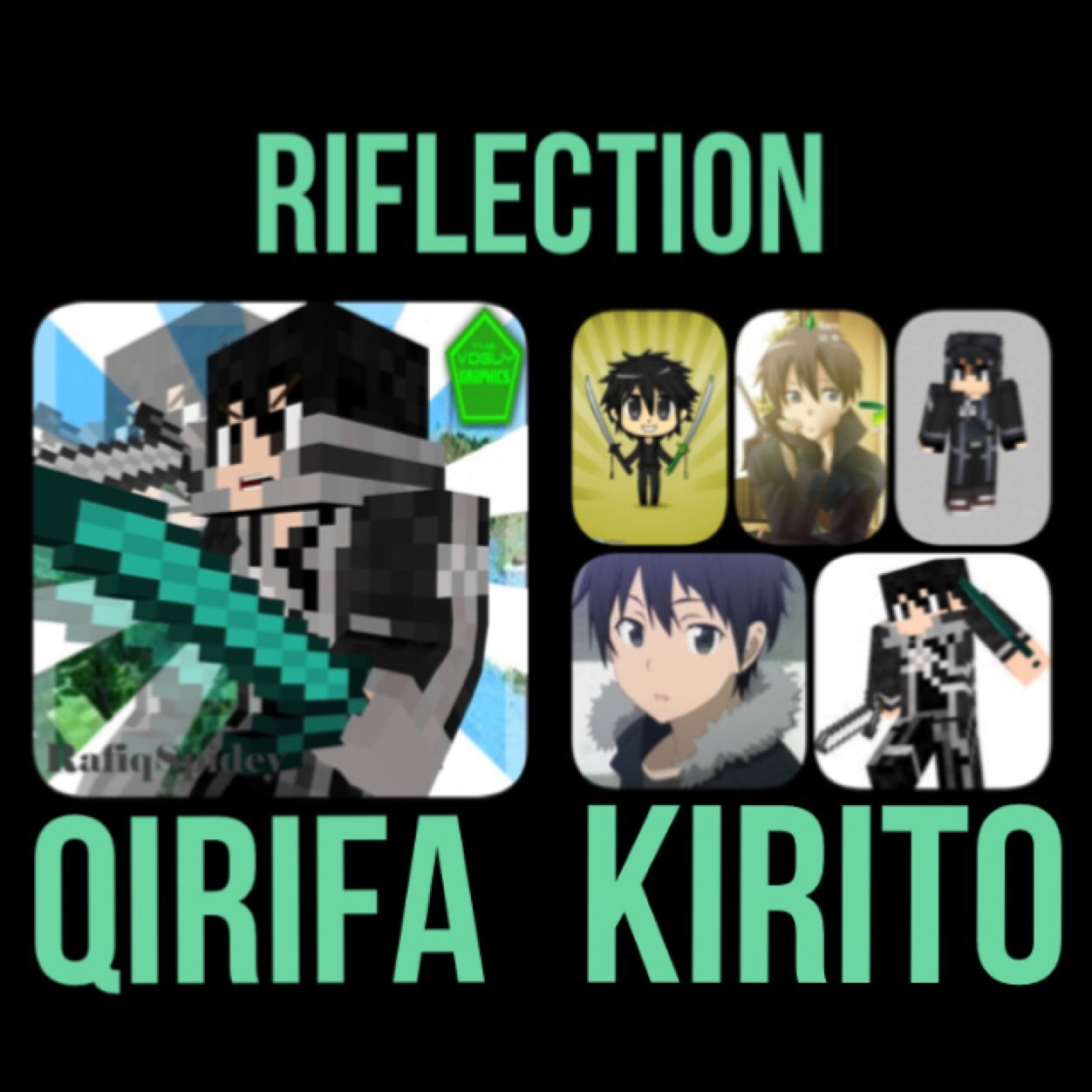 I'm Kirito in MCPE. I'm 13 years old. But I'm well known as Rafiq. Anyway I'm a Survival Games expert and a Solo Player... My Nickname is Qirifa