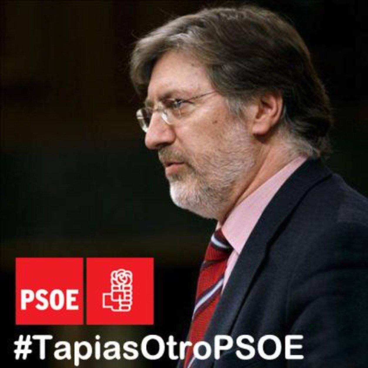 Cuenta de apoyo a Pérez Tapias @japtapias candidato a la SG del @PSOE. 
#TapiasOtroPSOE 
http://t.co/oS9xIqB07n