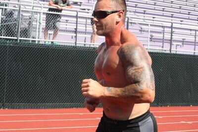 CrossFit, lifting heavy things overhead and cooking over hickory and charcoal