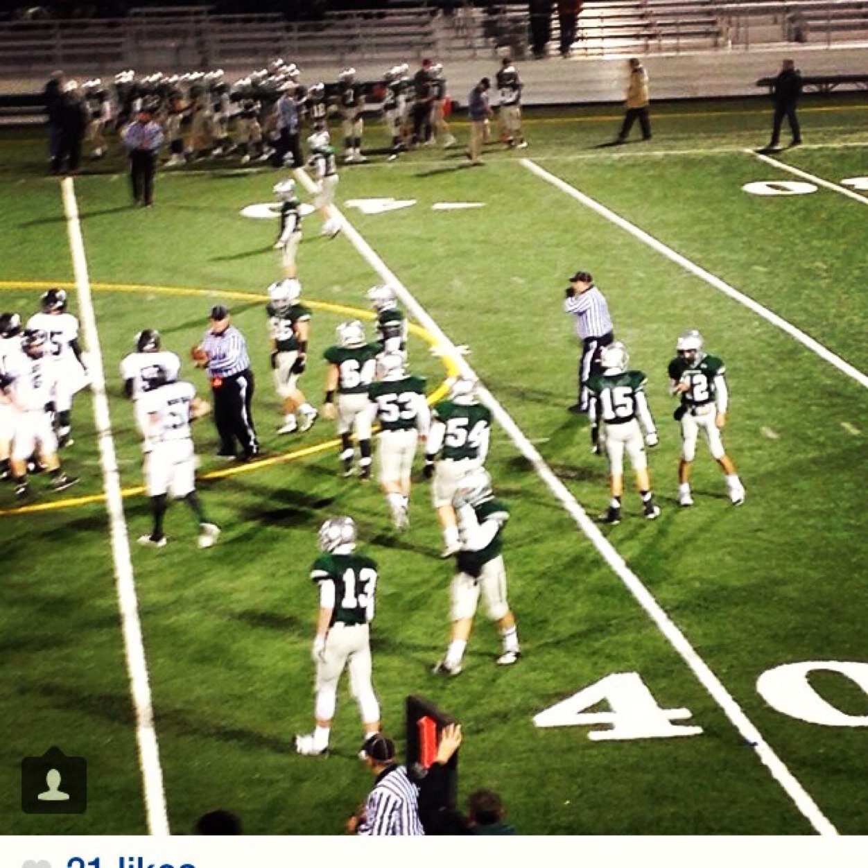 Duxbury football #6 #2017