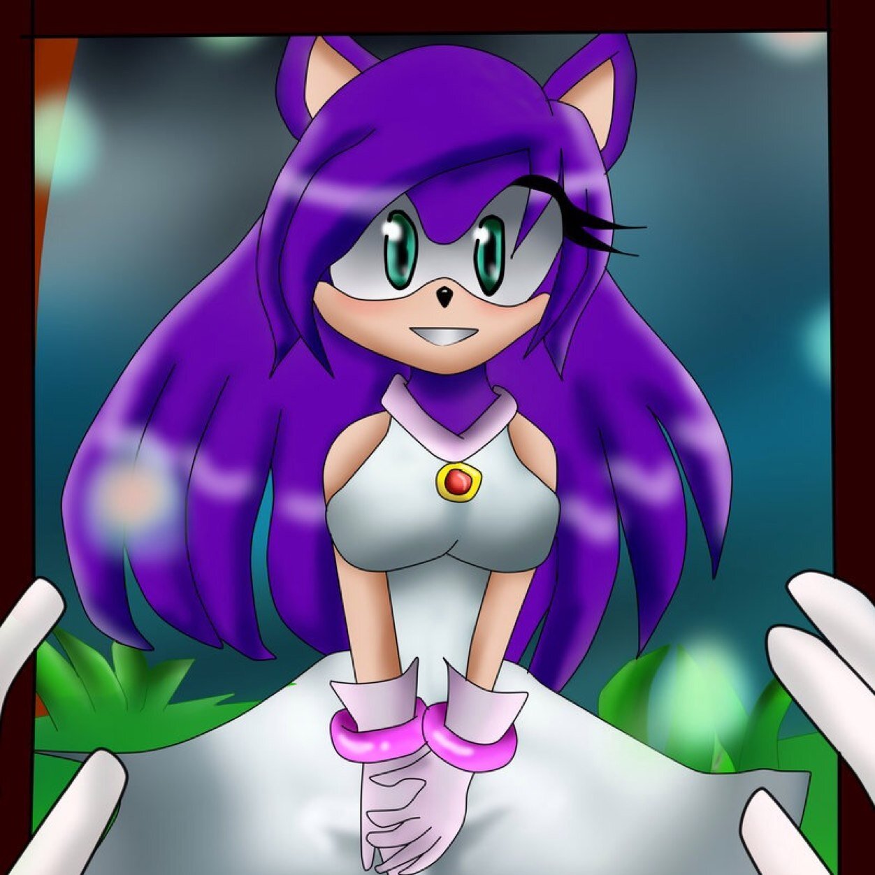 Hi guys im monica the hedgehog #Crossover #SonicRp #Single best friend is @MonicaNizz i laugh at funerals