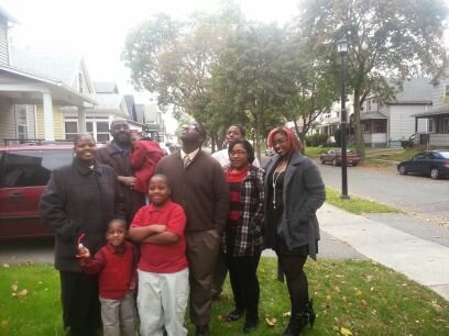 Living life with the love of family and friends.