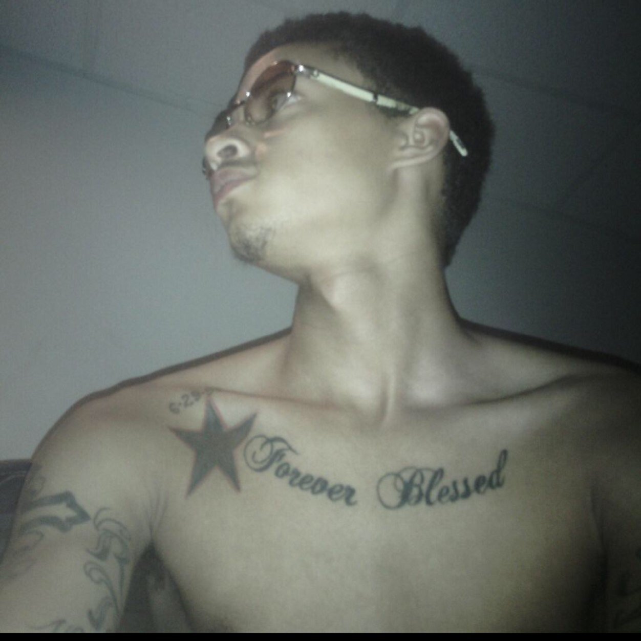 With my son Jr 12/10/2014 and my fiance @kristinaaaaq ❤️ they all i need ❤️ #FreeTres #FreeBmoney