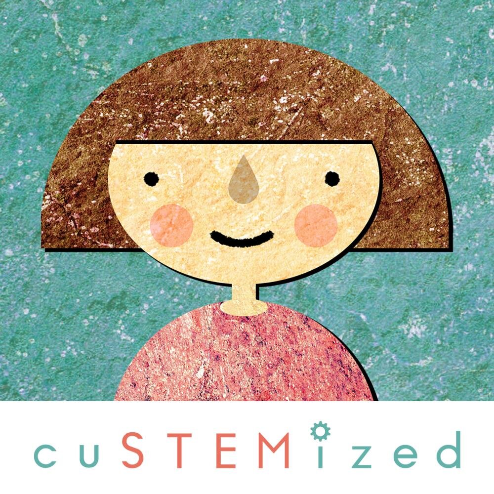 cuSTEMized's profile picture. #Nonprofit encouraging girls to envision themselves in #STEM by providing free, personalized,  motivational ebooks and other goodies!