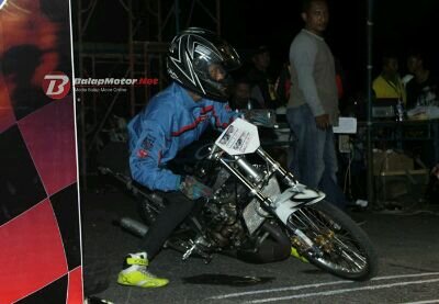 Drag Bike 201M || Jogja Ku Kota Racing || Doa IBU sepanjang 1200M
