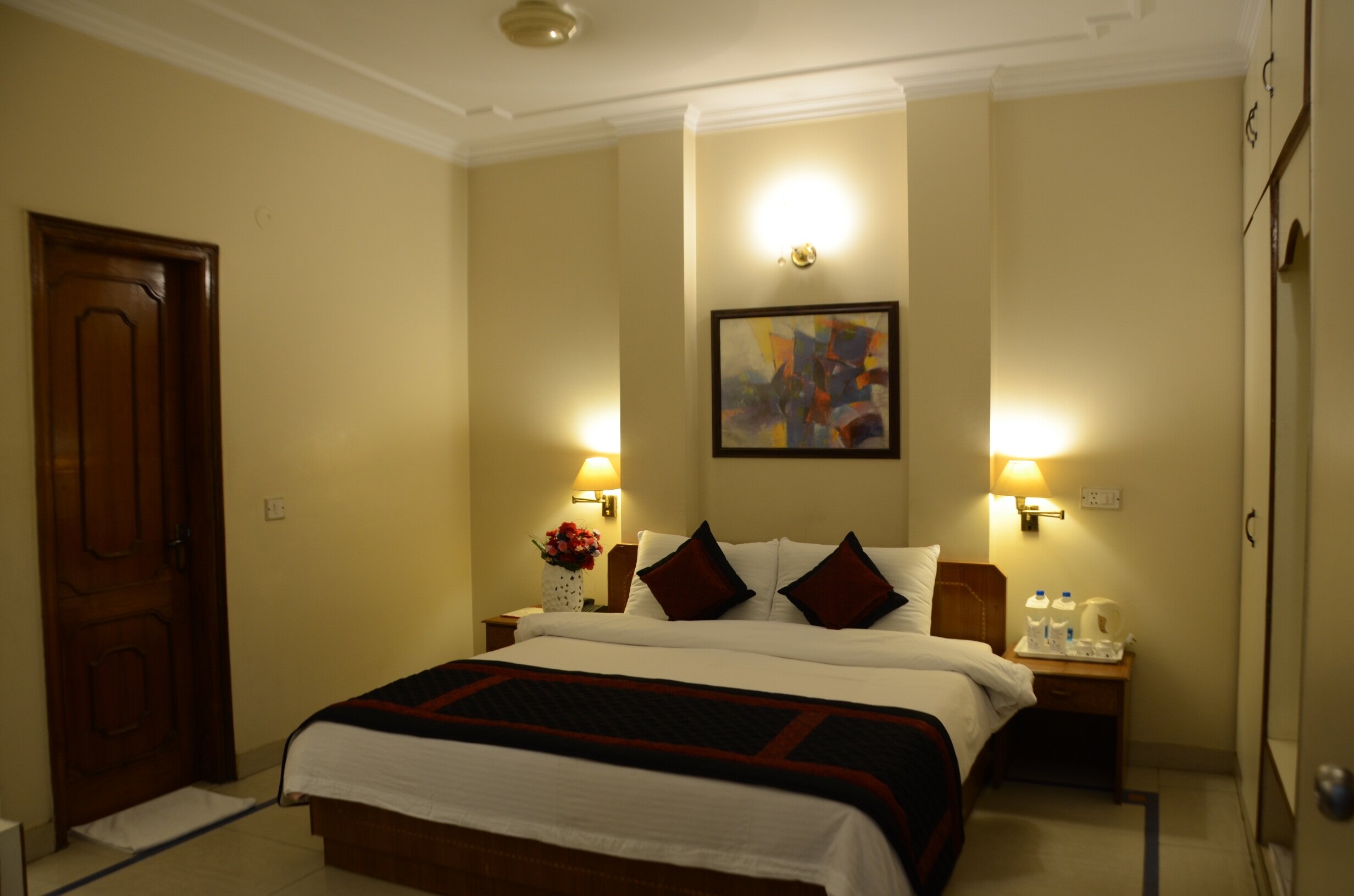 palsinn1's profile picture. Complimentary Services:
     Welcome drink
     Buffet Breakfast
     Internet wi-fi
     Daily News paper
     Tea/coffee maker in room