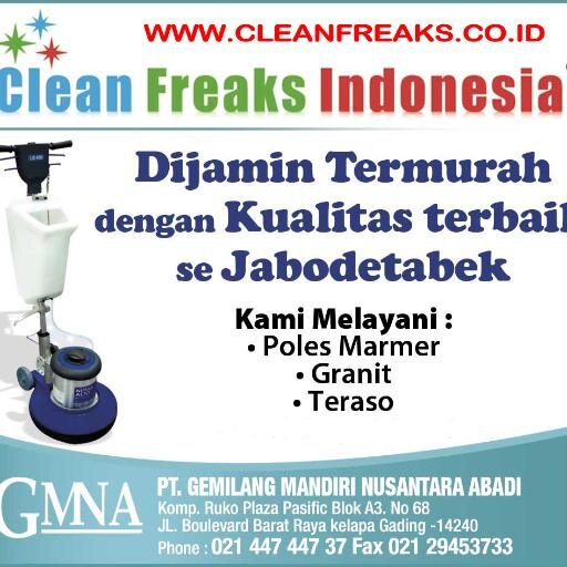 Clean Freaks Indonesia ....Perusahaan Cleaning Services & Maintenance