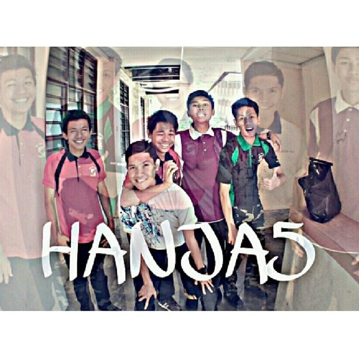 The five of us, 
Hakim | Annuar | Nabil | Jimmy | Amir