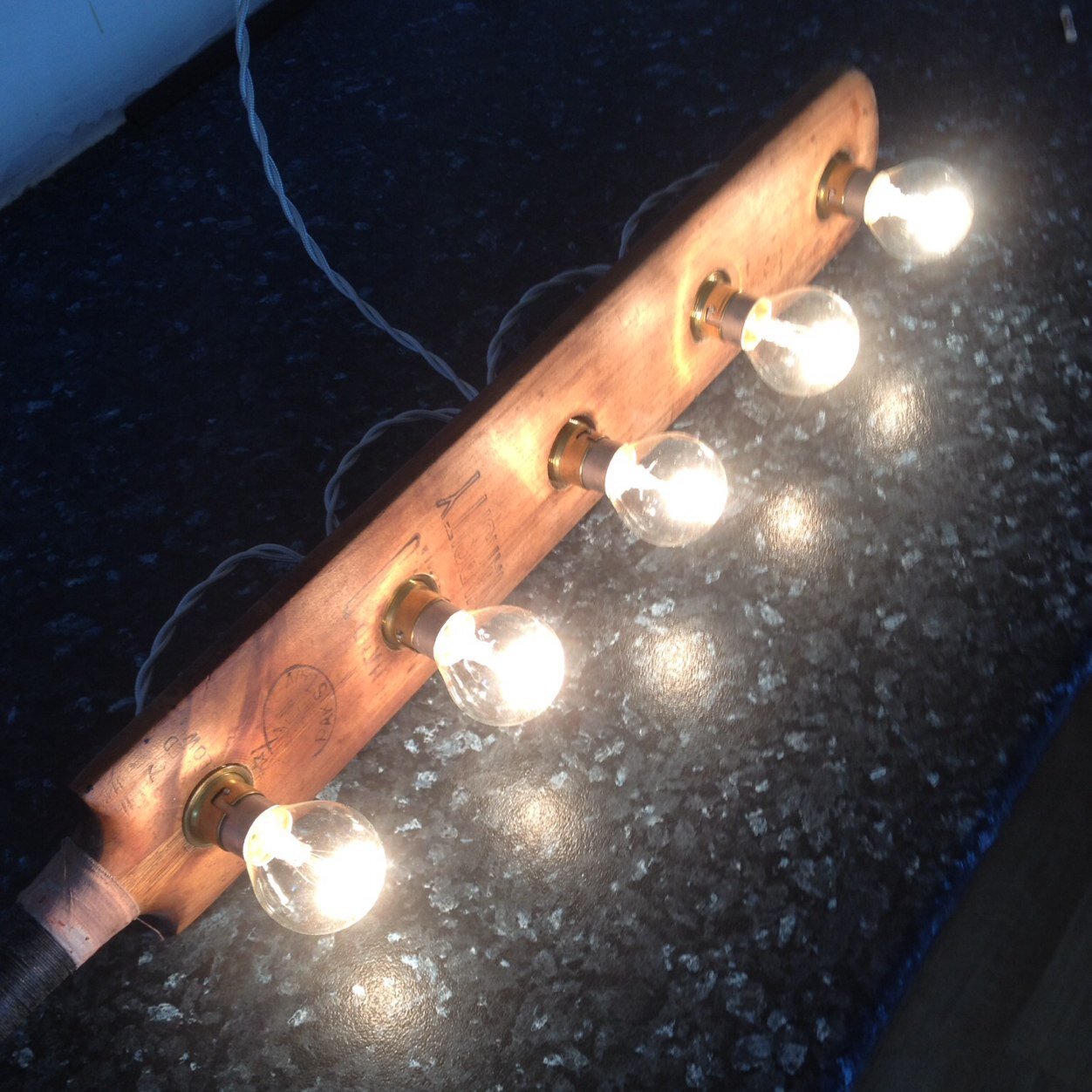Turning trash and junk items destine for landfill into unique upcycled design ideas eg lighting, lamps and home furnishings.