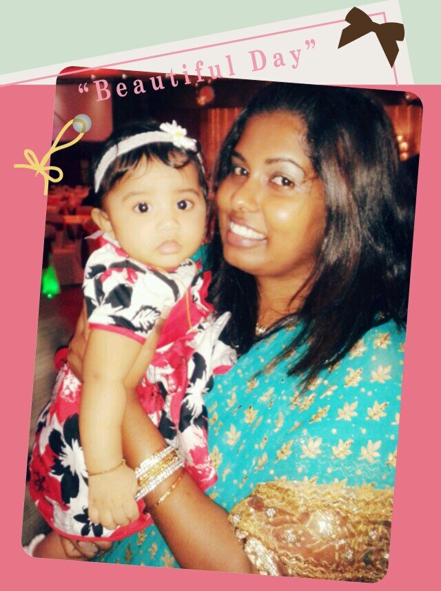 Life is so beautiful! Especially being a MOTHER to my little Angel n spending time wit her is the most beautiful part in my life:)