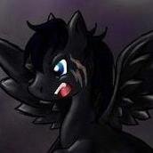Just a pegasus working as a milk pony to get by. A shy romantic who loves music and cats, and is a gifted singer.