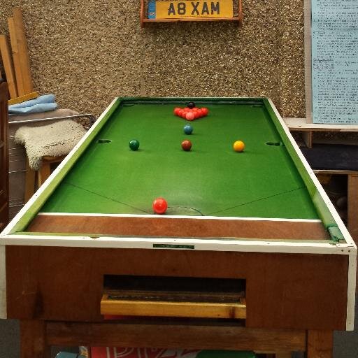 The games of Snooker, Pool and Billiards that can be played in a small space with as near full size equipment. #saloonsnooker